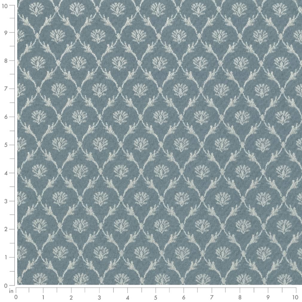 D4067 Abstract & Geometric Azure Nina Aqua & Teal,Blue Charlotte Fabrics