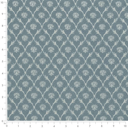 D4067 Abstract & Geometric Azure Nina Aqua & Teal,Blue Charlotte Fabrics