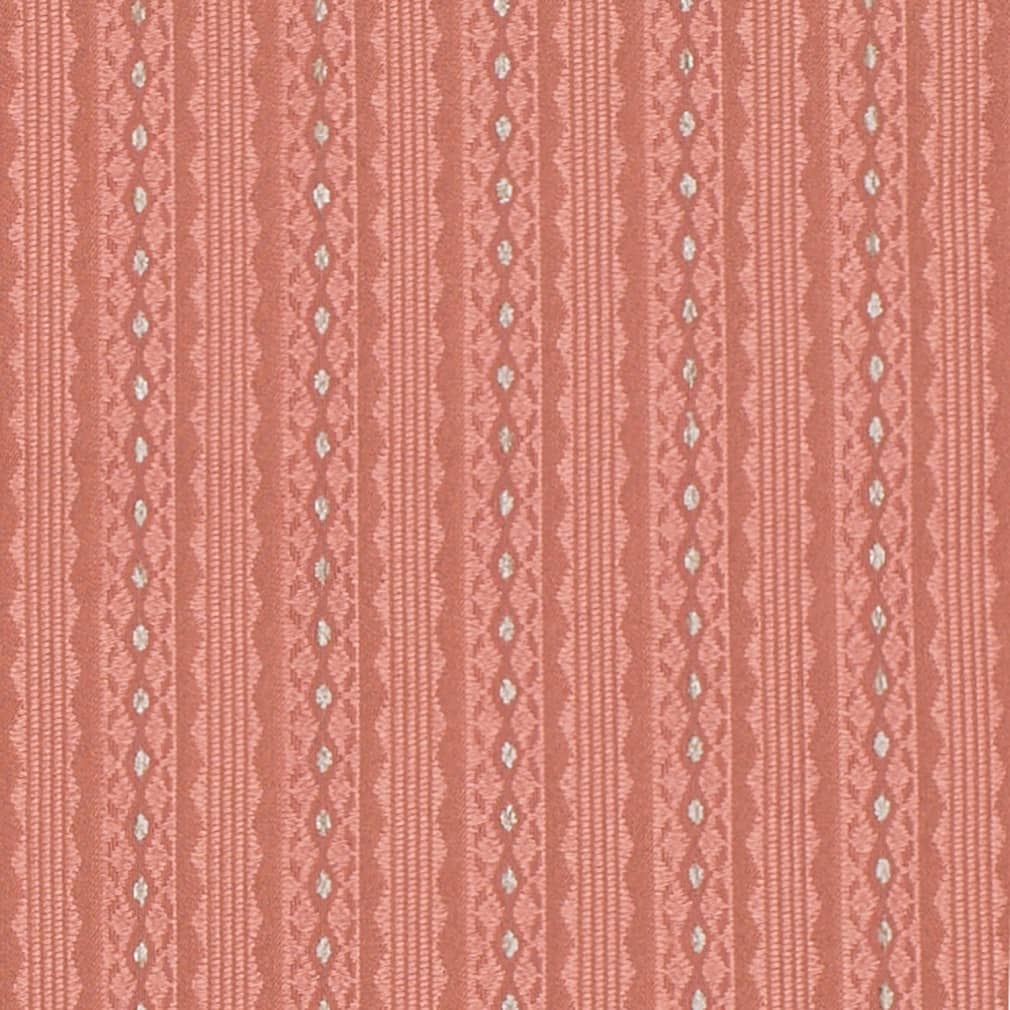 D4072 Stripe Rose Mona Coral & Peach,Pink Charlotte Fabrics