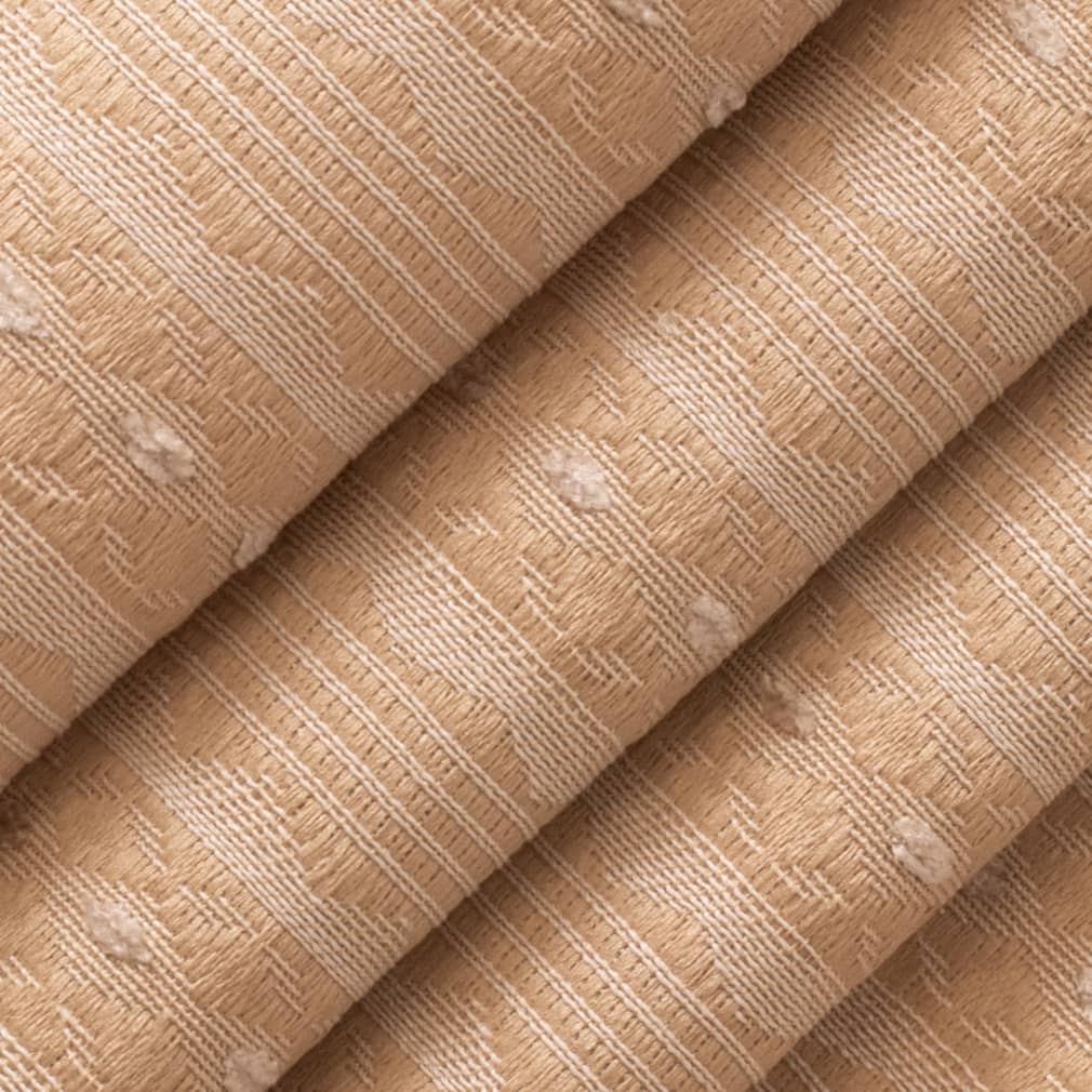 D4073 Stripe Honey Mona Gold & Yellow Charlotte Fabrics