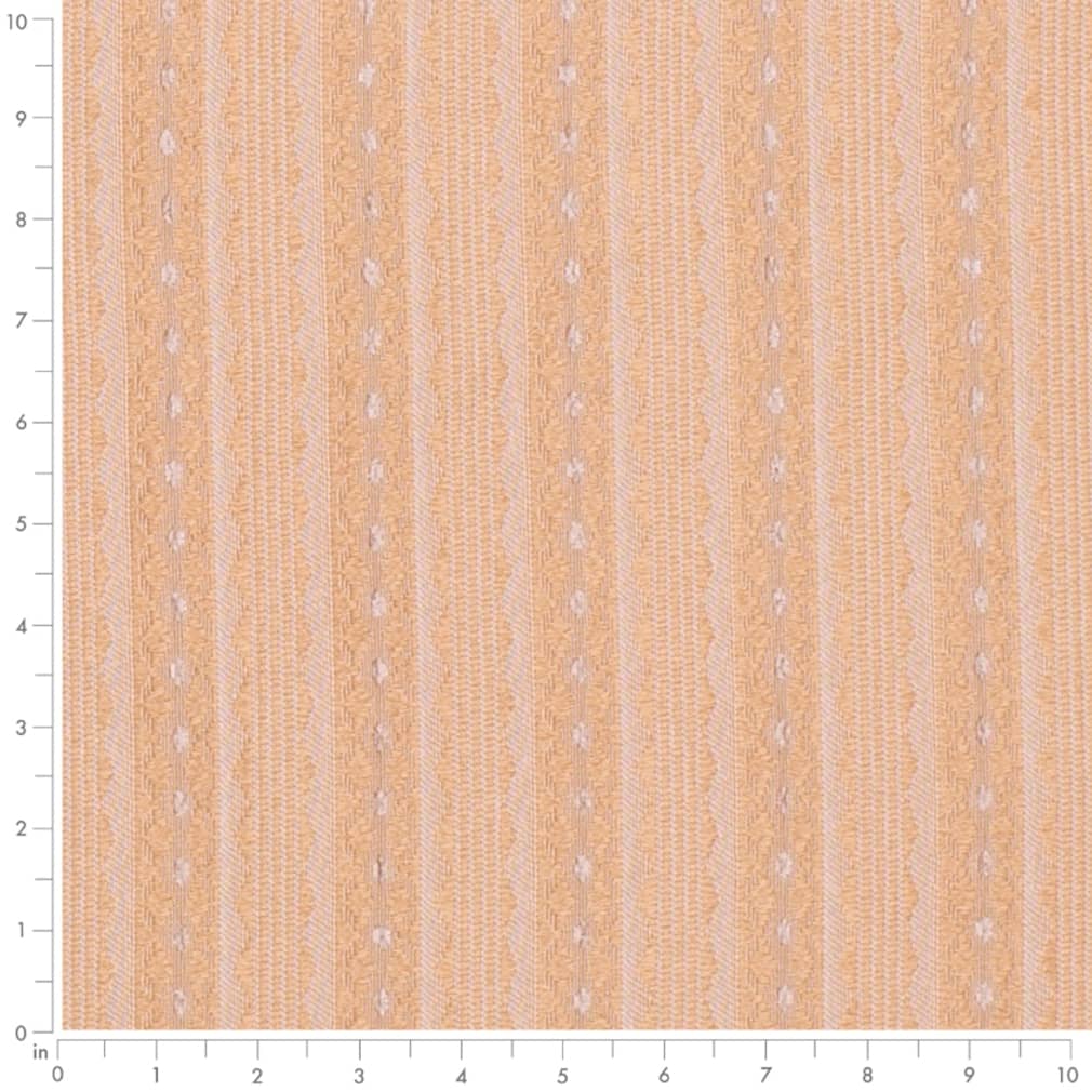 D4073 Stripe Honey Mona Gold & Yellow Charlotte Fabrics