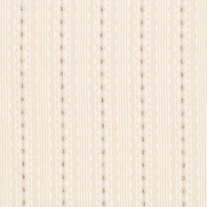 D4074 Stripe Ivory Mona White & Ivory Charlotte Fabrics