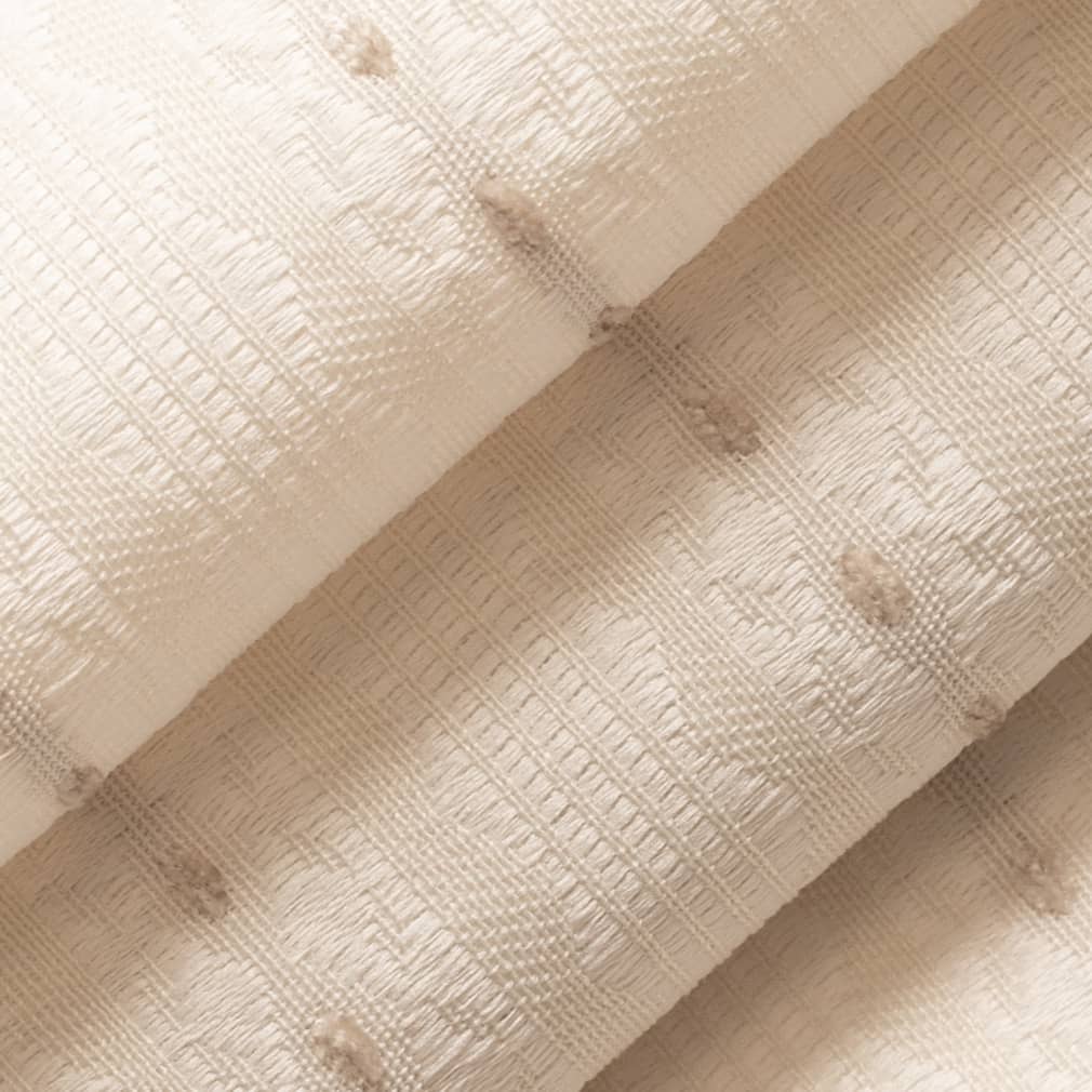 D4074 Stripe Ivory Mona White & Ivory Charlotte Fabrics
