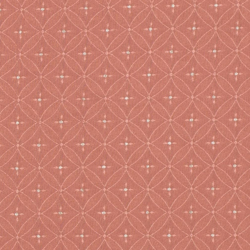 D4080 Abstract & Geometric Rose Bria Coral & Peach,Pink Charlotte Fabrics