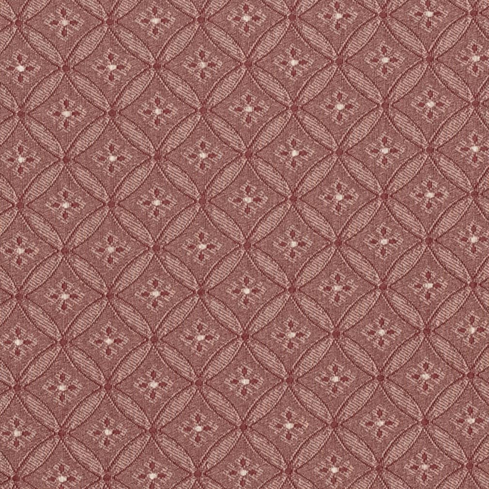 D4083 Abstract & Geometric Red & Burgundy Charlotte Fabrics Woven Patterns