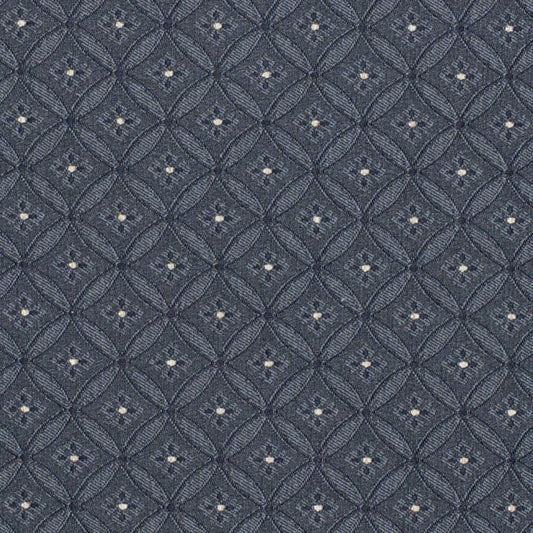 D4084 Abstract & Geometric Blue Charlotte Fabrics Woven Patterns