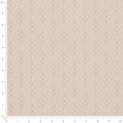D4086 Abstract & Geometric Taupe Bria Beige & Taupe Charlotte Fabrics