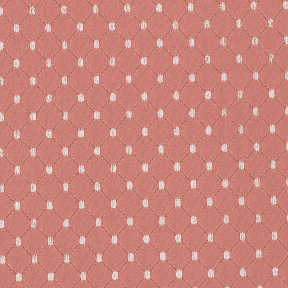 D4088 Diamonds Coral & Peach,Pink Charlotte Fabrics Woven Patterns