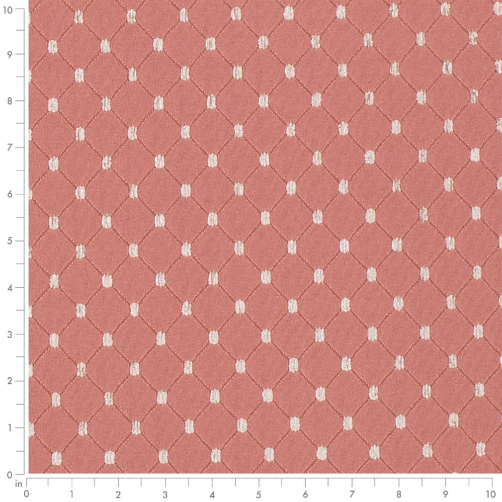 D4088 Diamonds Rose Julia Coral & Peach,Pink Charlotte Fabrics
