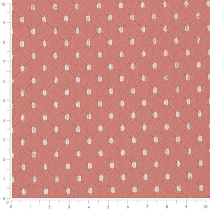 D4088 Diamonds Rose Julia Coral & Peach,Pink Charlotte Fabrics