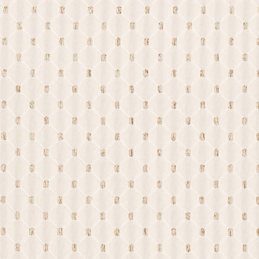 D4090 Diamonds White & Ivory Charlotte Fabrics Woven Patterns