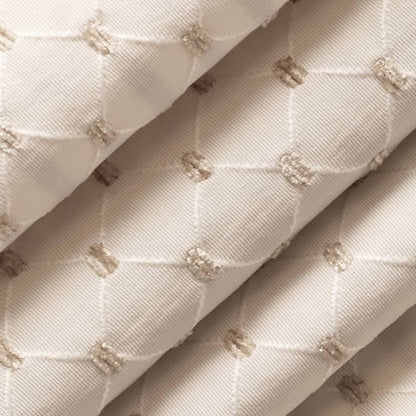 D4090 Diamonds Ivory Julia White & Ivory Charlotte Fabrics