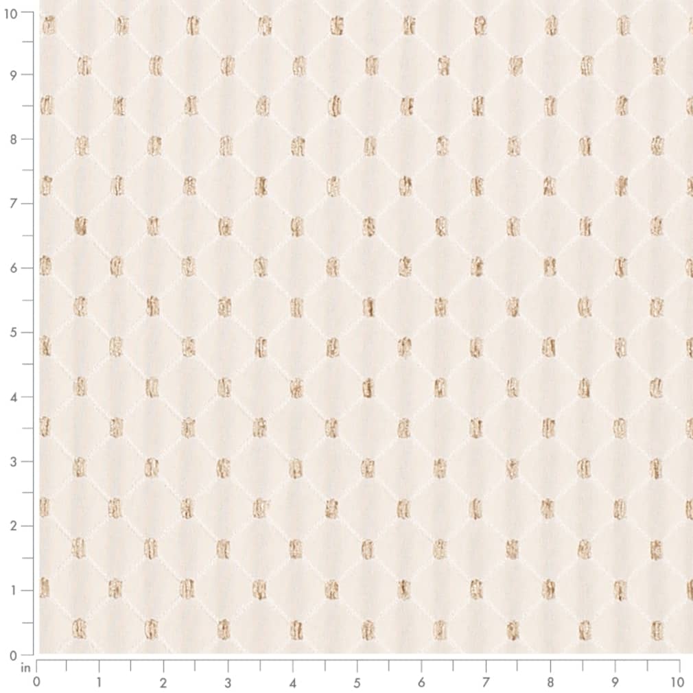 D4090 Diamonds Ivory Julia White & Ivory Charlotte Fabrics