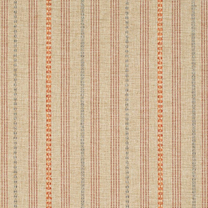 D4099 Global,Stripe Paprika Orange & Rust,Red & Burgundy Charlotte Fabrics