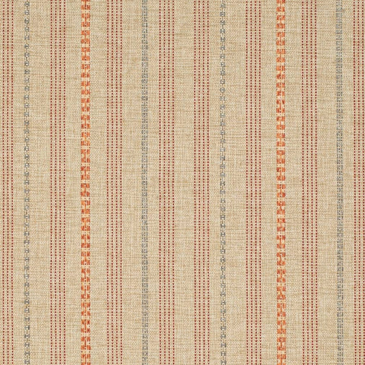 D4099 Global,Stripe Paprika Orange & Rust,Red & Burgundy Charlotte Fabrics