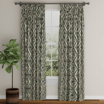 D4100 Abstract & Geometric,Global Sand Beige & Taupe,Black Charlotte Fabrics