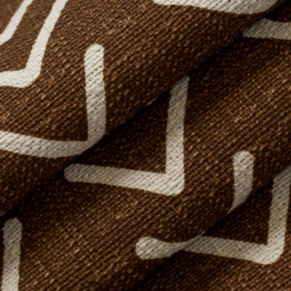 D4101 Abstract & Geometric,Global Caramel Brown Charlotte Fabrics