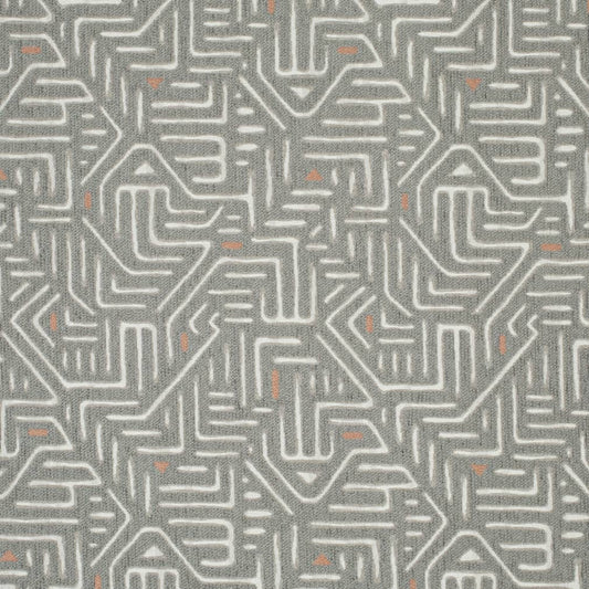 D4102 Abstract & Geometric,Global Grey & Silver Charlotte Fabrics Woven Patterns