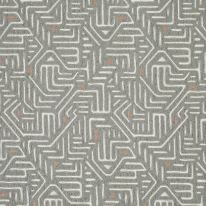 D4102 Abstract & Geometric,Global Silver Grey & Silver Charlotte Fabrics