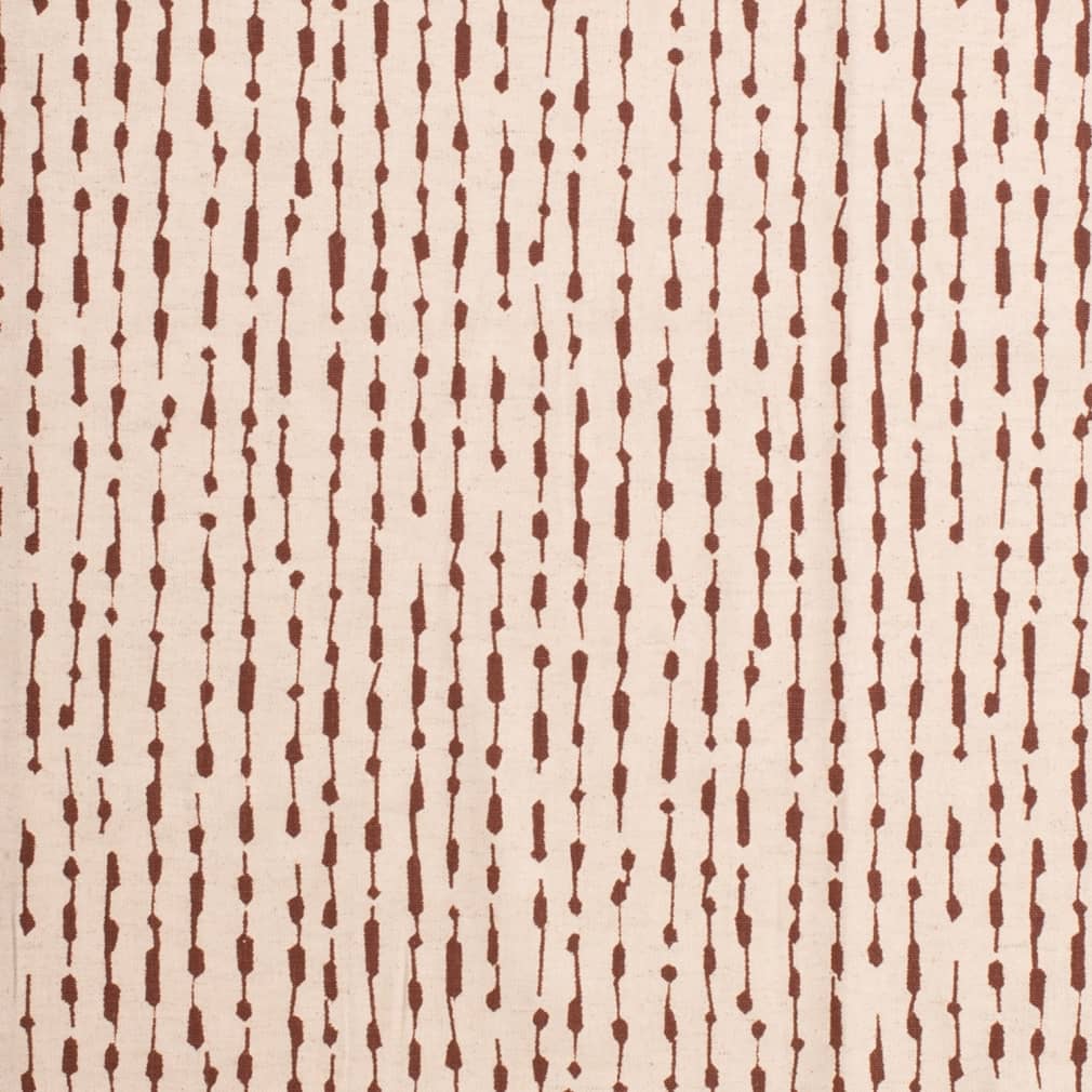 D4103 Abstract & Geometric,Global Sienna Red & Burgundy Charlotte Fabrics