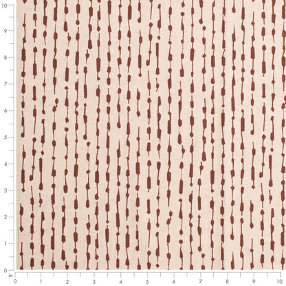 D4103 Abstract & Geometric,Global Sienna Red & Burgundy Charlotte Fabrics