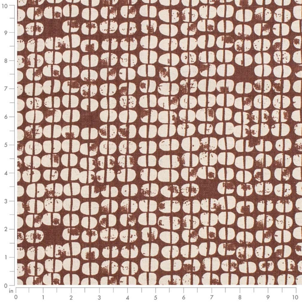 D4104 Abstract & Geometric,Global,Small Scale Redrock Red & Burgundy Charlotte Fabrics