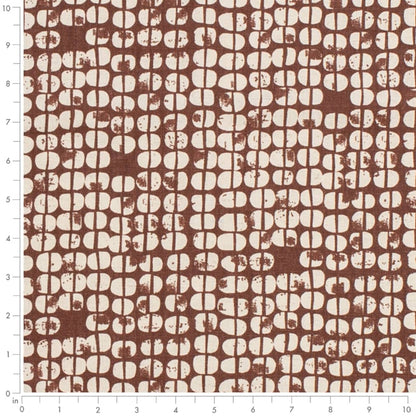 D4104 Abstract & Geometric,Global,Small Scale Redrock Red & Burgundy Charlotte Fabrics