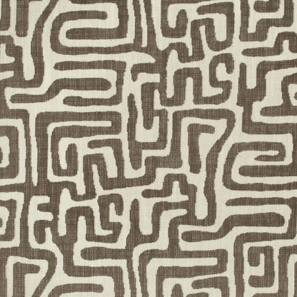 D4106 Abstract & Geometric,Global Cocoa Brown Charlotte Fabrics