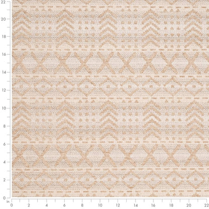 D4111 Abstract & Geometric,Global Ecru Beige & Taupe Charlotte Fabrics