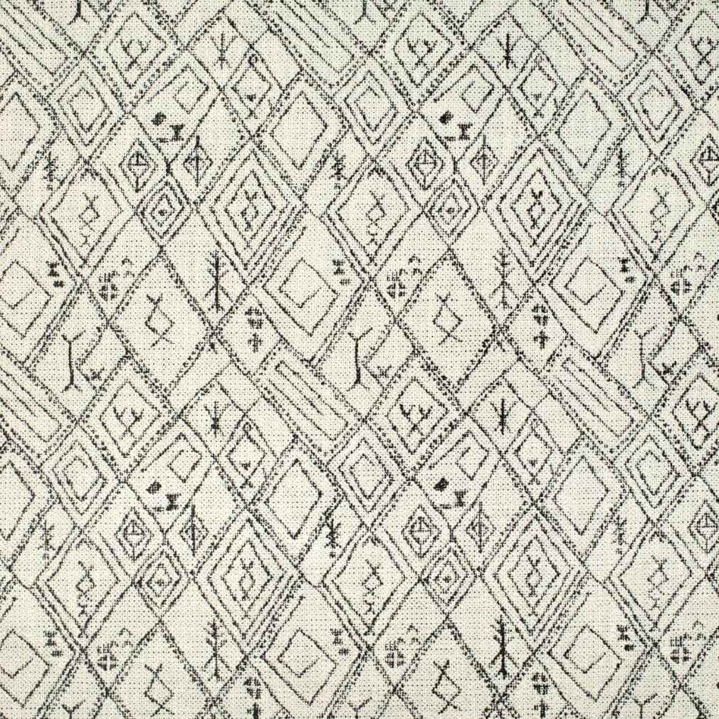 D4112 Abstract & Geometric,Global Pepper Black Charlotte Fabrics