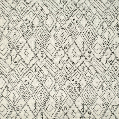 D4112 Abstract & Geometric,Global Pepper Black Charlotte Fabrics