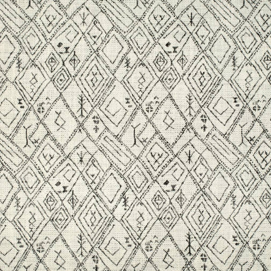 D4112 Abstract & Geometric,Global Black Charlotte Fabrics Woven Patterns