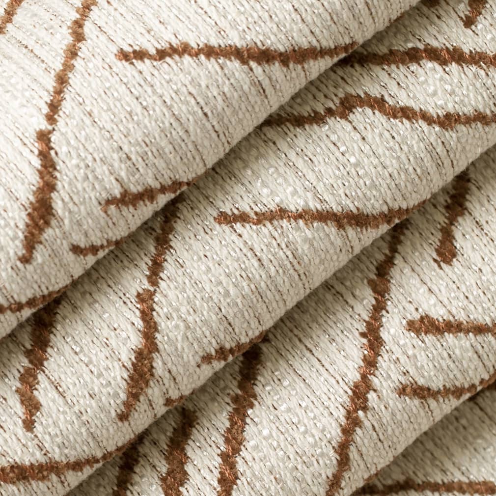 D4115 Abstract & Geometric,Global Toffee Brown Charlotte Fabrics