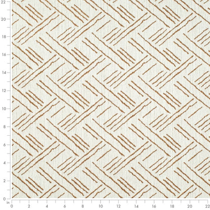 D4115 Abstract & Geometric,Global Toffee Brown Charlotte Fabrics