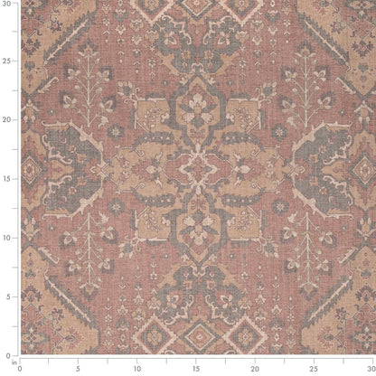D4116 Damask,Global Spice Red & Burgundy Charlotte Fabrics