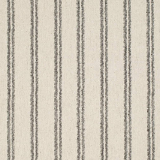 D4118 Global,Stripe Iron Black Charlotte Fabrics