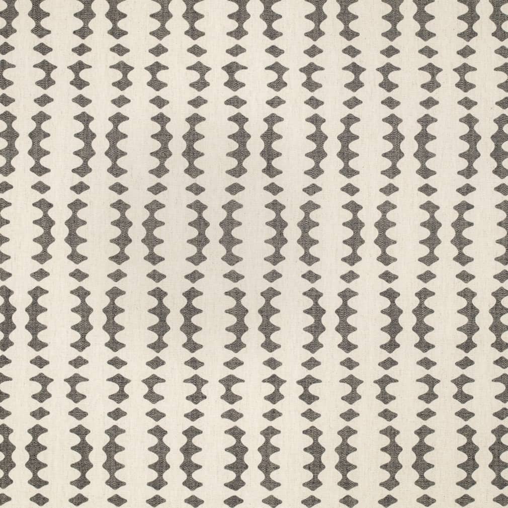 D4119 Abstract & Geometric,Global Coal Black Charlotte Fabrics