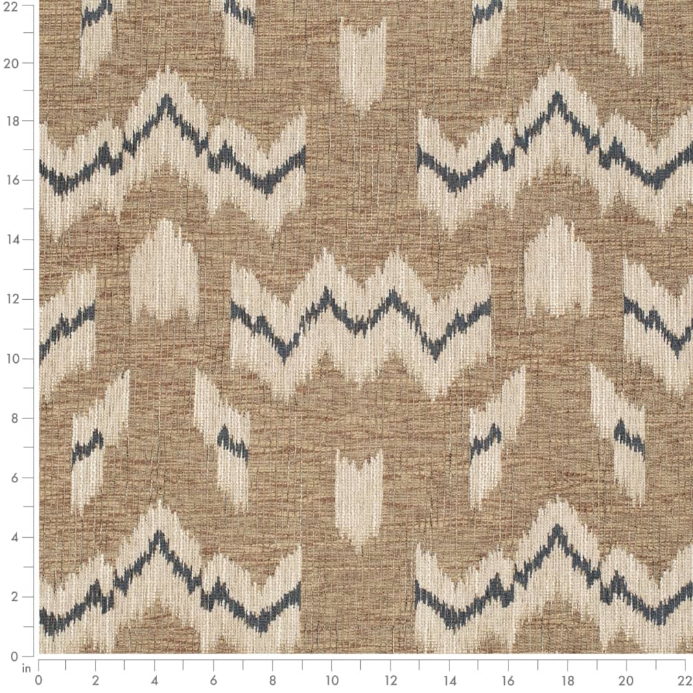 D4120 Abstract & Geometric,Global Earth Brown Charlotte Fabrics