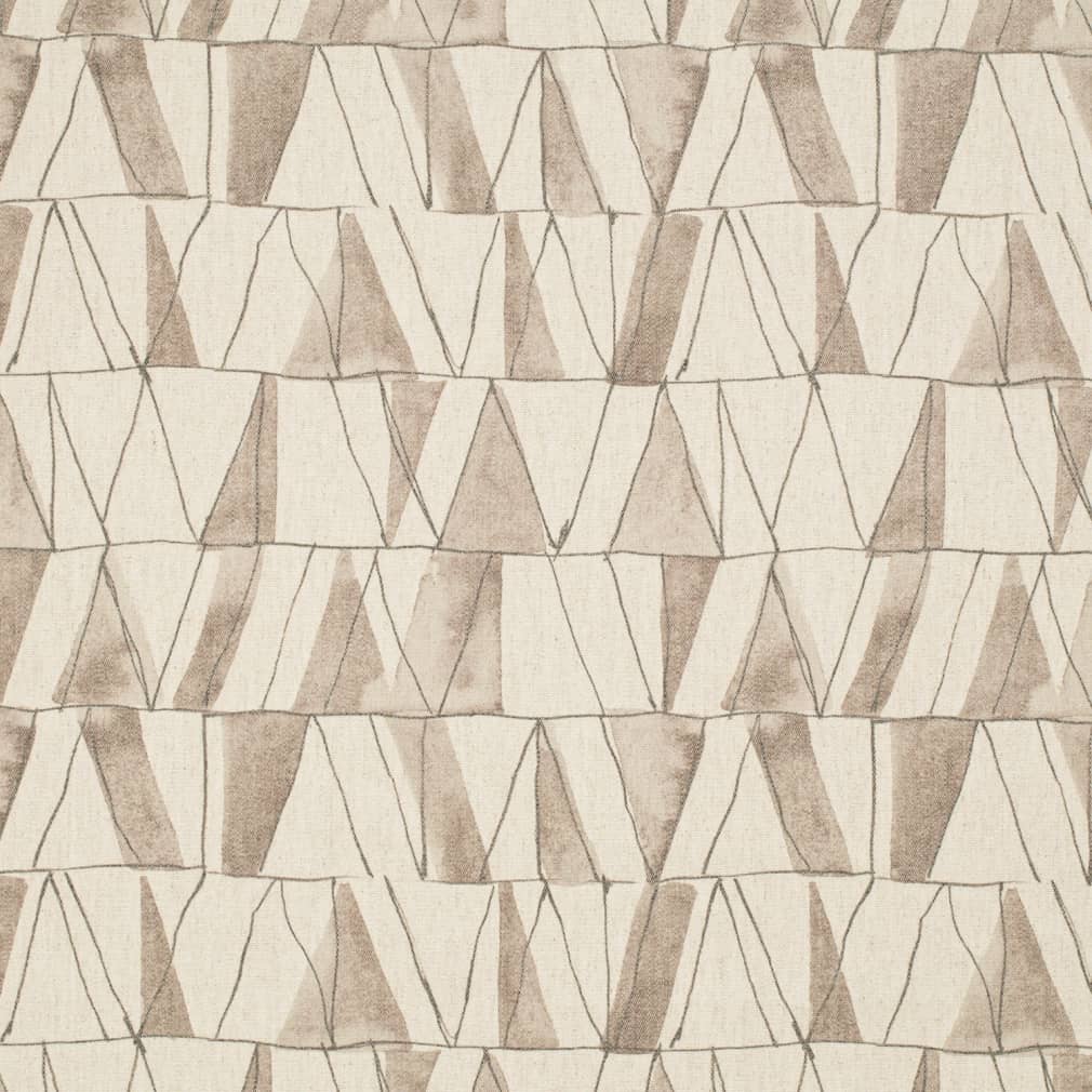 D4122 Abstract & Geometric,Global Desert Black,Brown Charlotte Fabrics