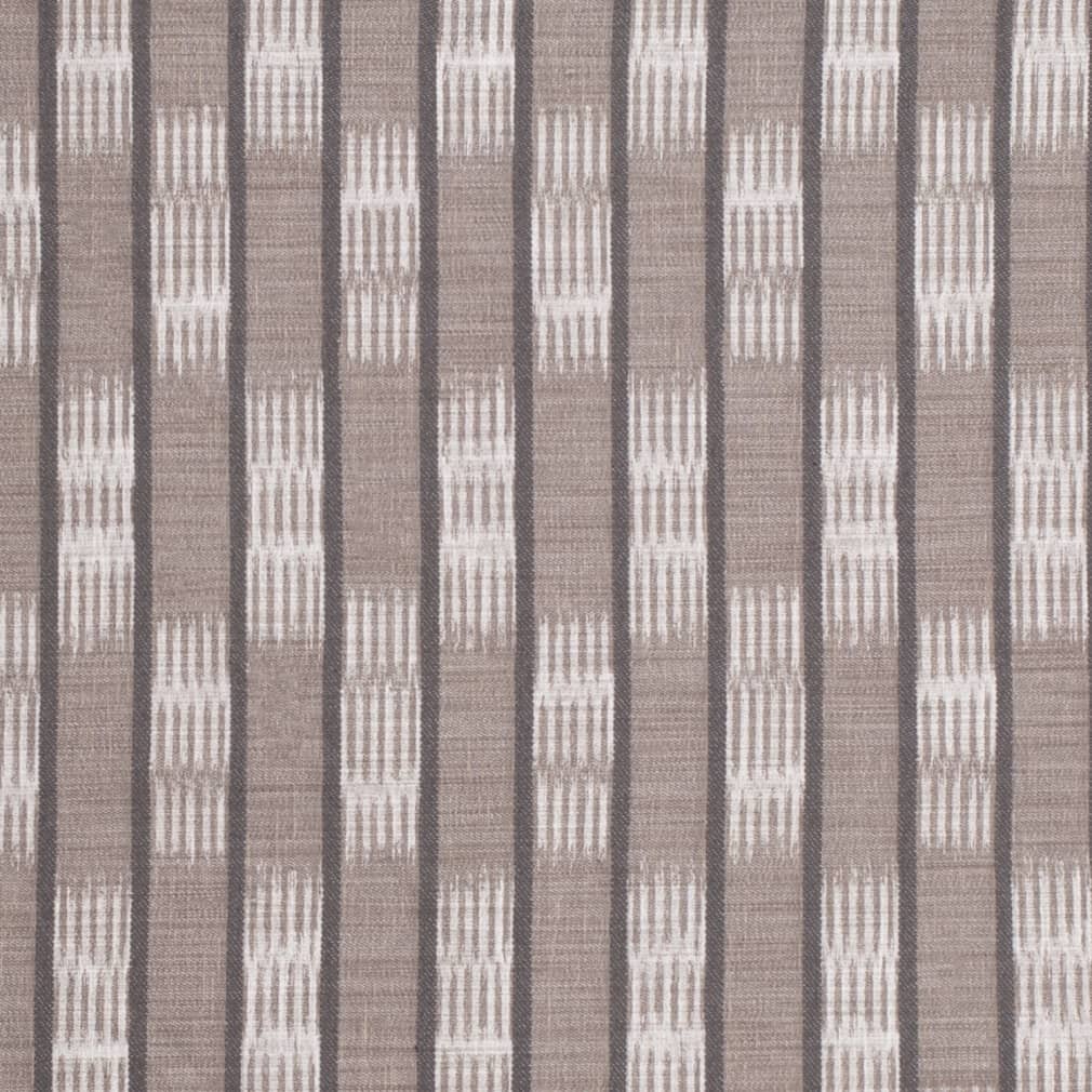 D4125 Abstract & Geometric,Global,Stripe Greystone Brown Charlotte Fabrics