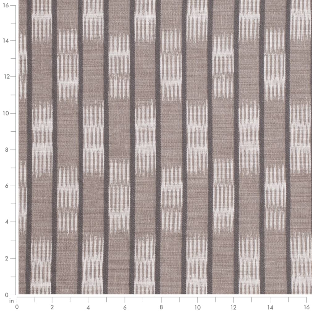 D4125 Abstract & Geometric,Global,Stripe Greystone Brown Charlotte Fabrics