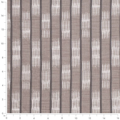 D4125 Abstract & Geometric,Global,Stripe Greystone Brown Charlotte Fabrics