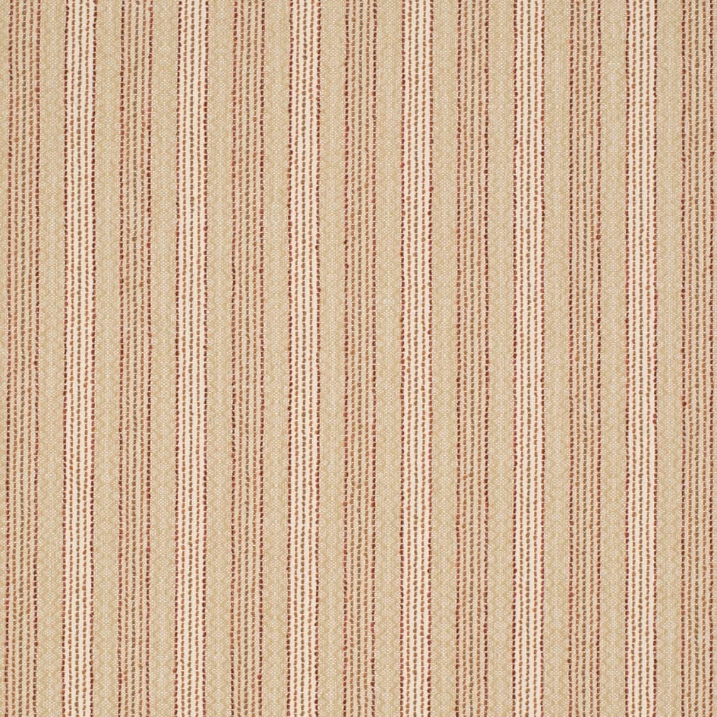 D4129 Global,Stripe Sunrise Orange & Rust Charlotte Fabrics