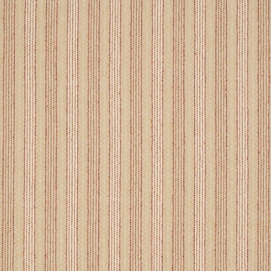 D4129 Global,Stripe Sunrise Orange & Rust Charlotte Fabrics
