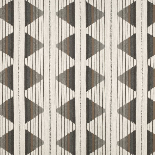 D4133 Abstract & Geometric,Global Flannel Brown,Grey & Silver Charlotte Fabrics