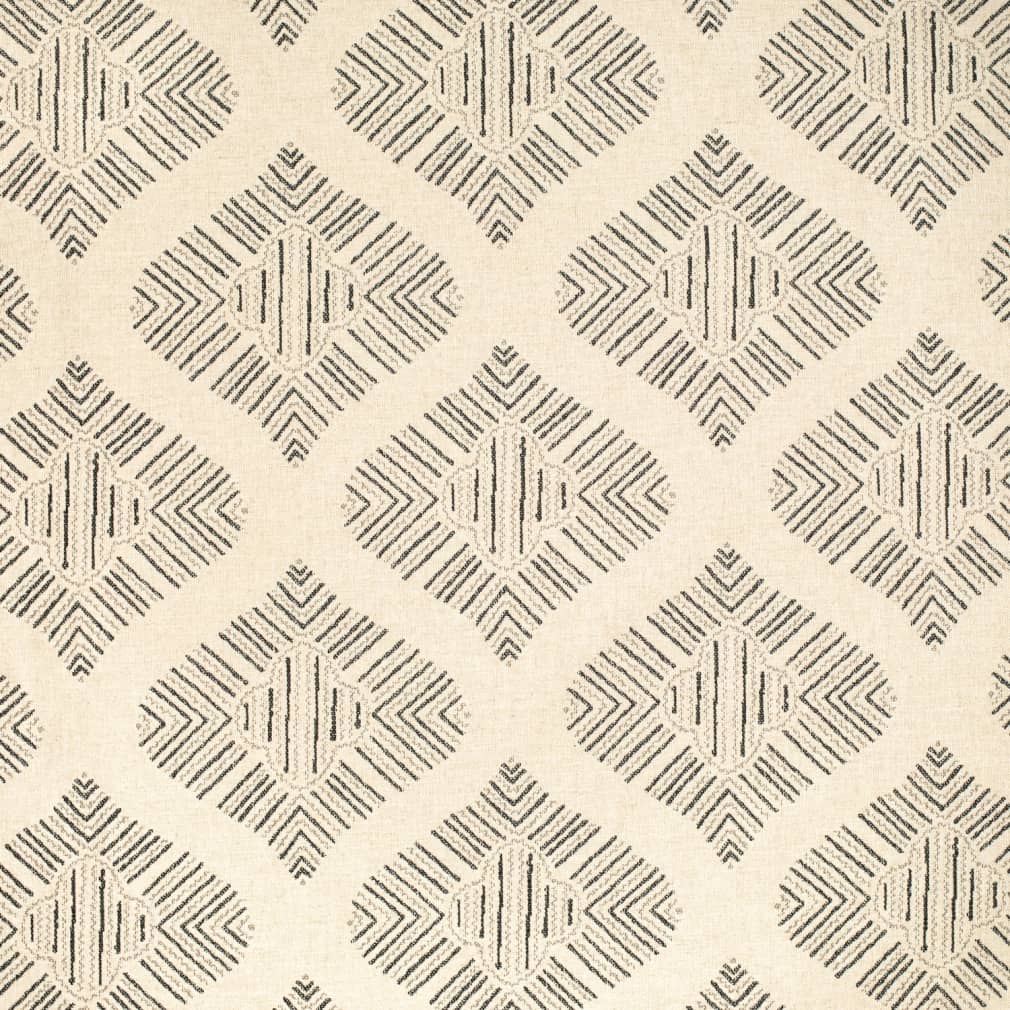 D4136 Abstract & Geometric,Global Black,Grey & Silver Charlotte Fabrics Woven Patterns