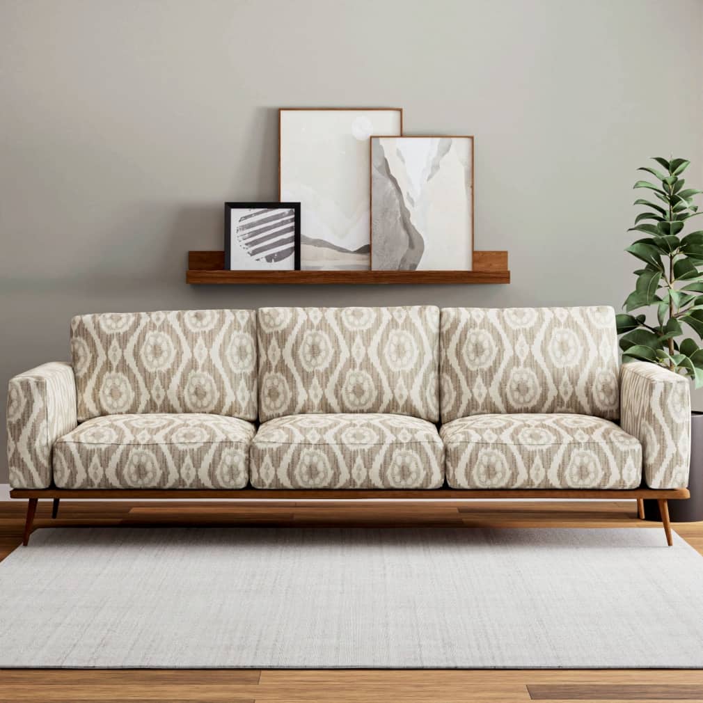 D4137 Abstract & Geometric,Global Coffee Beige & Taupe,Brown Charlotte Fabrics