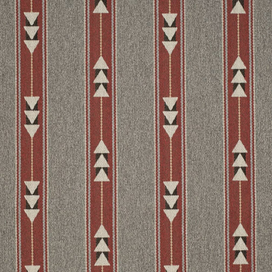 D4138 Abstract & Geometric,Global,Southwestern,Stripe Caliente Red & Burgundy Charlotte Fabrics