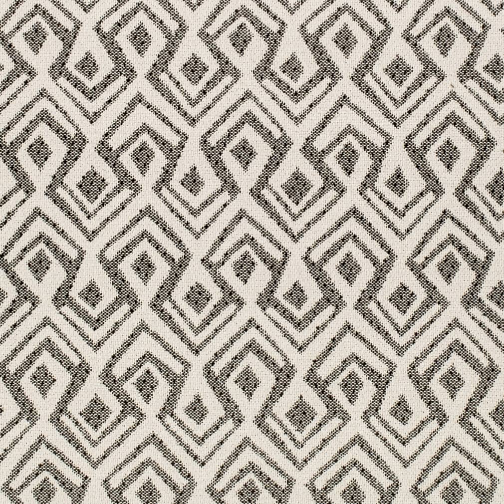 D4141 Abstract & Geometric,Global Ebony Black Charlotte Fabrics