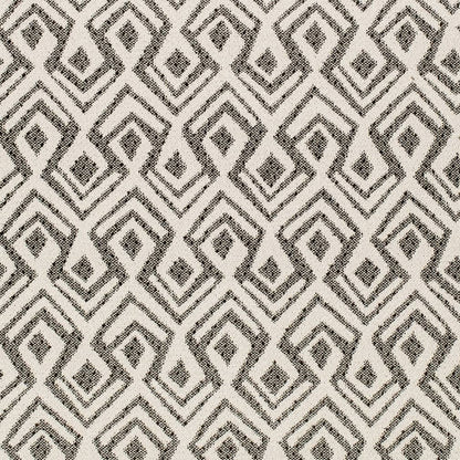 D4141 Abstract & Geometric,Global Ebony Black Charlotte Fabrics